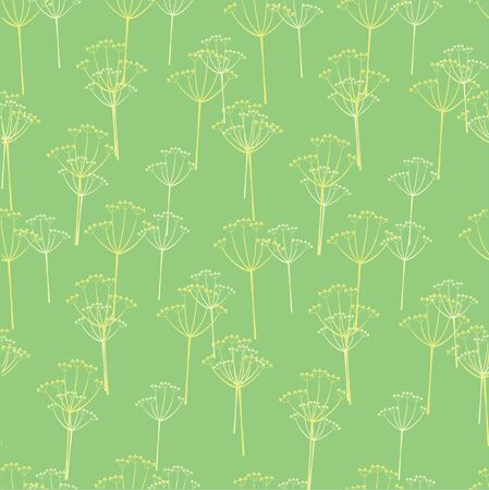 seamless pattern of abstract flowers. Hand-drawn floral background.のイラスト素材