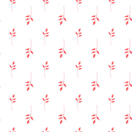 pattern of stylized flowers drawn with crayons, simple flowersの写真素材