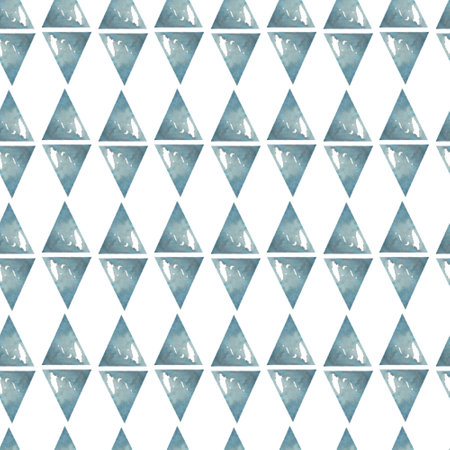 simple patterns scandinavian minimalist pattern painted in watercolorの写真素材