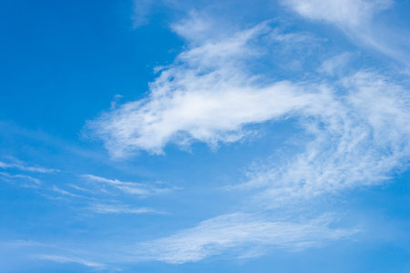 blue sky clouds