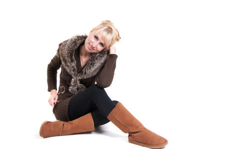 Portrait of beautiful womanの写真素材