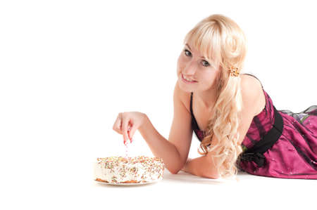 Portrait of beautiful womanの写真素材