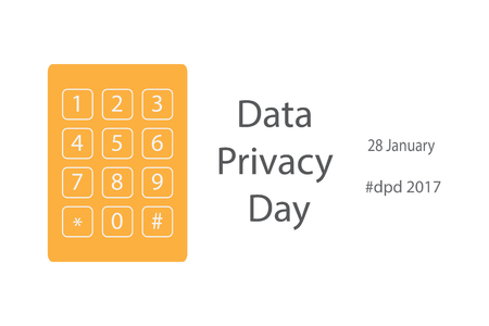Data privacy dayのイラスト素材