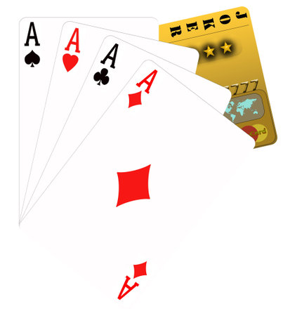 Flush four aces and golden joker