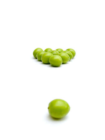 Billiard spheres from fruits plums.  Sharpness on a background.の写真素材