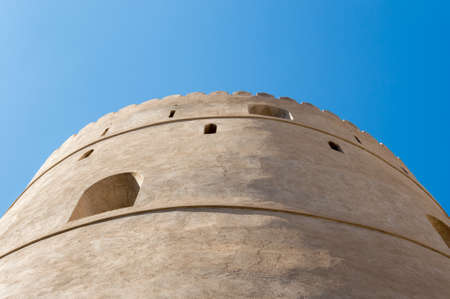 Desert Fort in Nizwaの写真素材