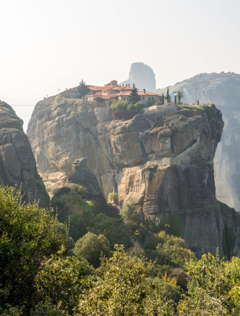 Monastery of Roussanou, UNESCO world heritage Meteora, Greece