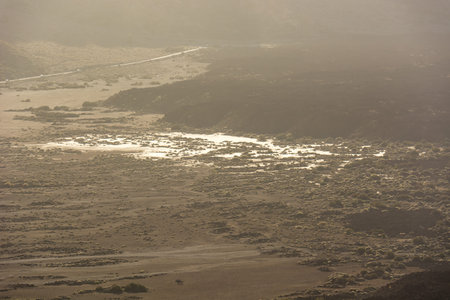 Spectacular landscape with many interesting forms of volcanic activity.