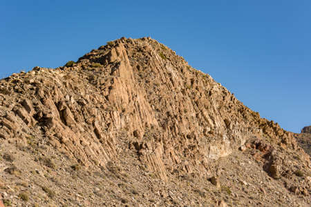 Spectacular landscape with many interesting forms of volcanic activity.の写真素材