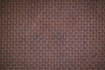 Texture of an industrial or commercial waterproof plywood or hardboard. Wooden hardboard or fiberboard texuture used for professional installs of industry flooring or in a van.の写真素材