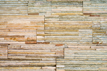 Decorative stone tiles on a wall texture 