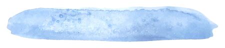 Vector watercolor background pale blue smear, stock illustration for design and decor, white background, banner, template, poster, cardのイラスト素材