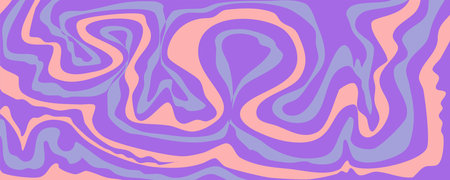 Wave y2k background for retro design. Liquid groovy marble pink background. Purple y2k pattern in modern style pink. Psychedelic retro wave wallpaperのイラスト素材