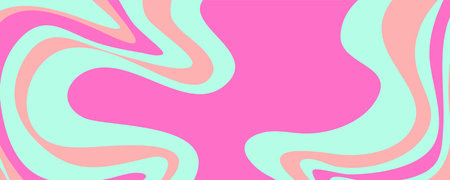 Groovy retro trippy smile isolated. Retro groovy smile. Acid neon hippy vector crazy round. Trippy psychedelic design.のイラスト素材