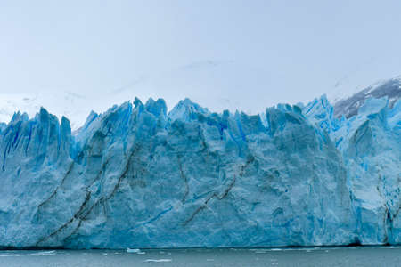 The Perito Moreno Glacier and Lake Argentinaの写真素材