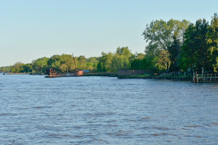 Tigre River in the City of Buenos Aires in Argentina.