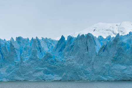 The Perito Moreno Glacier and Lake Argentinaの写真素材