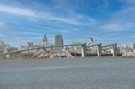 Port of the City of Montevideo - Uruguay.