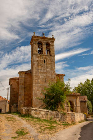 Romanic and religious architecture of Cantabria.の写真素材