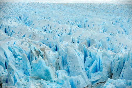 The Perito Moreno Glacier and Lake Argentinaの写真素材