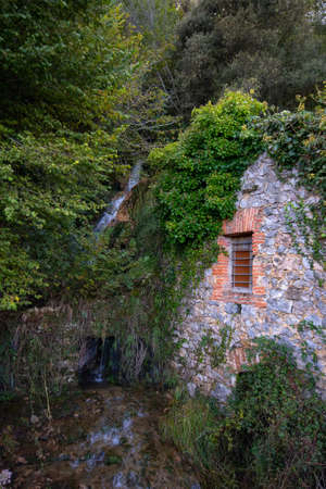 Old mills to process wheat in Spain.の写真素材
