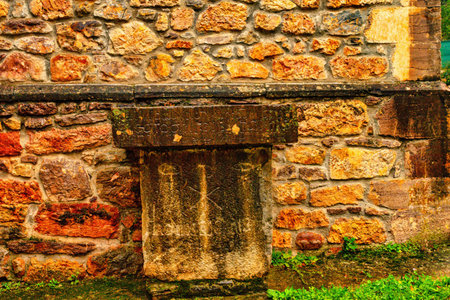 Religious and ecclesiastical architecture of Asturias - Spain.