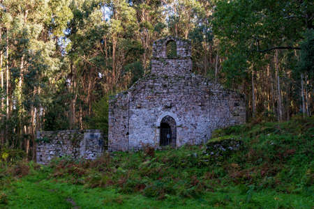 Religious and ecclesiastical architecture of Asturias - Spain.の写真素材