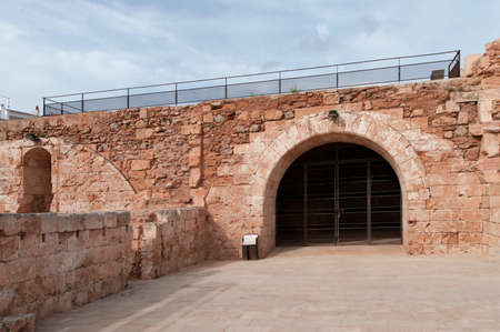 Defensive military architecture of the island of Menorca.の写真素材