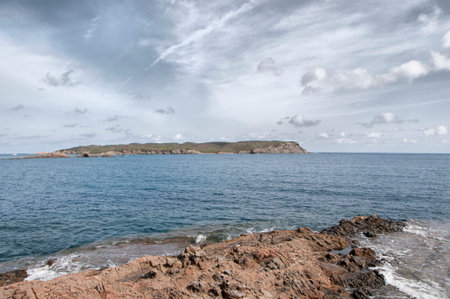 Coastal landscape of Menorca - Balearic Islands - Spain.の写真素材