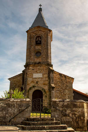 Landscapes of the community of Cantabria in Spain.の写真素材