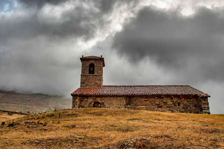 Landscapes of the community of Cantabria in Spain.の写真素材