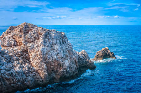 Coastal landscape of Menorca - Balearic Islands - Spainの写真素材