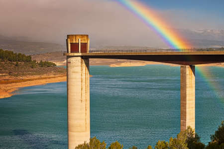 San Clemente Swamp Pumping and Operations Tower.の写真素材