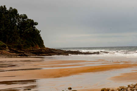 Coastal landscapes of northern Cantabriaの写真素材