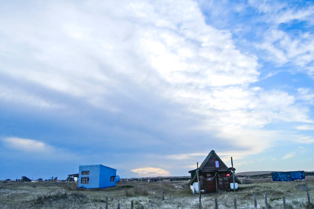 Coastal landscape of Punta Polonioの写真素材