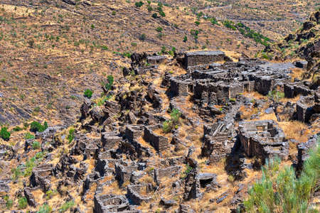 Spanish Machu Picchu in the Canos de Seronの写真素材