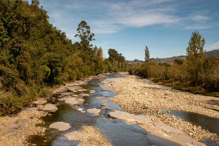 The river Pas as it passes through Cantabria