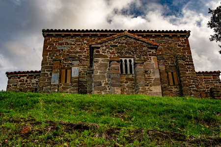 Romanic Church of Santa Cristina de Lerma.の写真素材