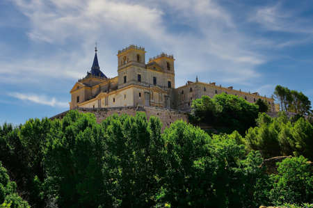 Monastery of Santiago de Ucles in Cuencaの写真素材
