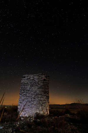 Tower of Ozmin - Surveillance Arabe in Galera de Granada - Spainの写真素材