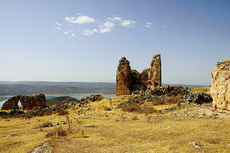 Giribaile Castle Ruins in Jaen.