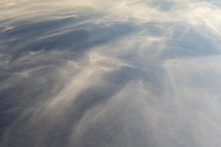 Blue sky background with white clouds