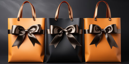 Set of elegant women's bags, with gift bowsの素材