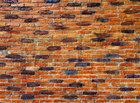  brown block wall