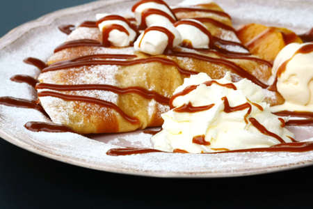 stack of pancakesの写真素材