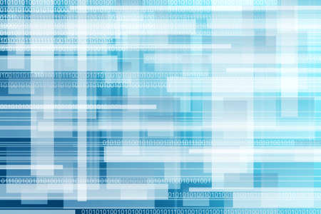 abstract blue background ,binary の写真素材