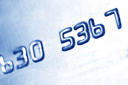 number on credit card, bcakgroundの写真素材
