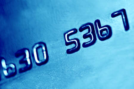 number on credit card, bcakgroundの写真素材