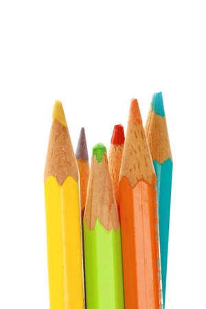 colorful wood pencil の写真素材