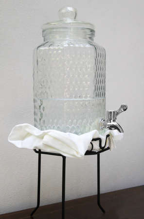 glass water jug の写真素材